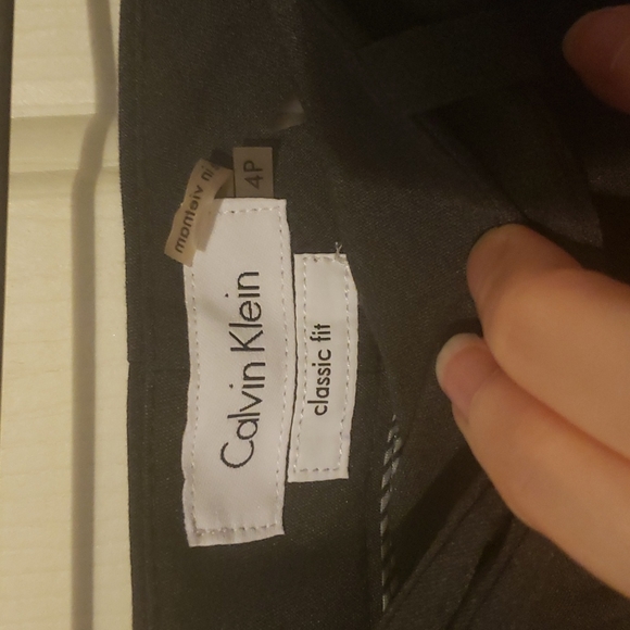 Calvin Klein Dress Pants Gray - Picture 5 of 5